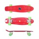 Penny board Mad Cruiser LED ABEC 7 wheels - red