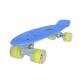 Penny board Mad Cruiser LED ABEC 7 wheels - blue