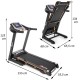 Electric Treadmill SPORTMANN Abarqs BZ-42.5, 3 HP, 130 kg