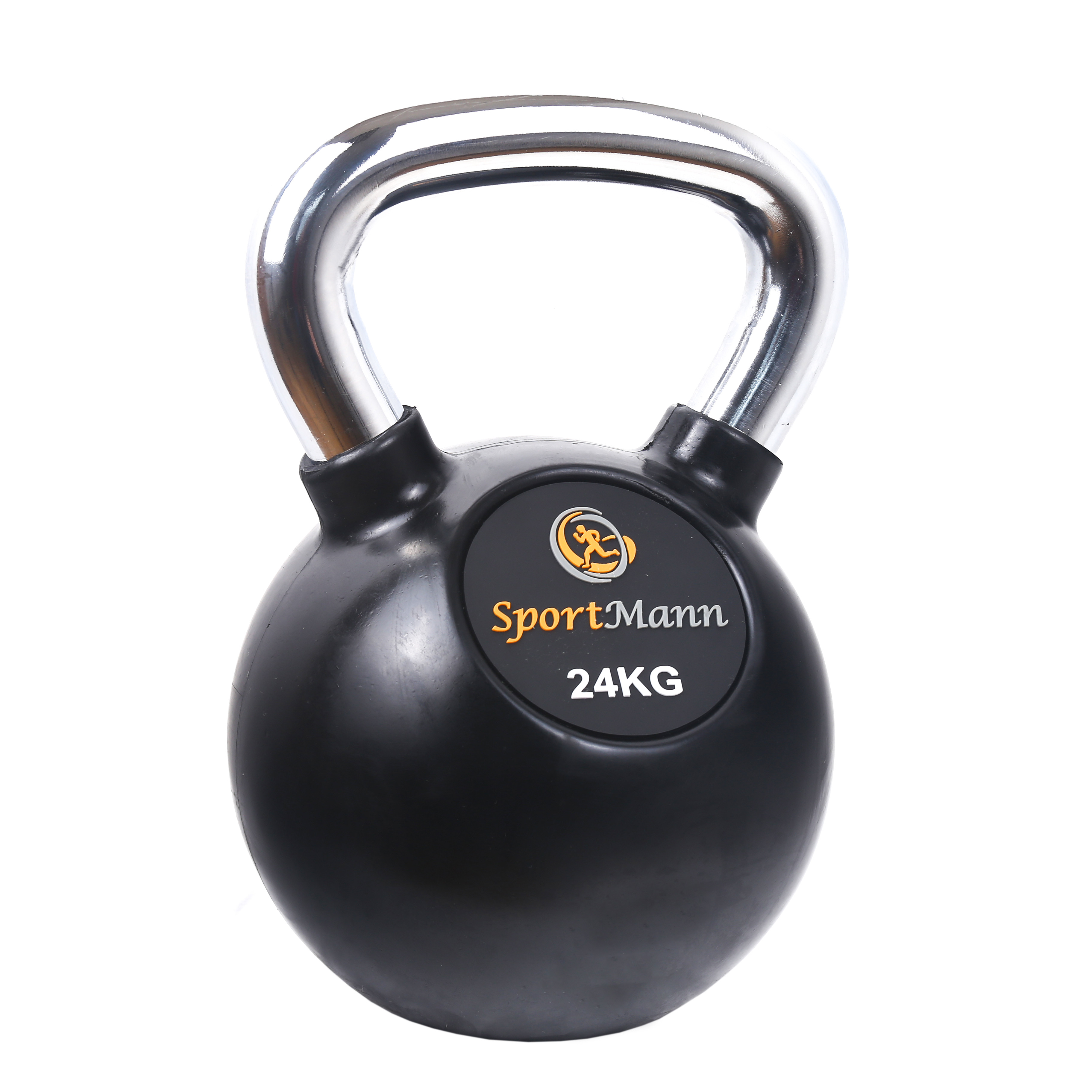 SPORTMANN Rubberized Kettlebell 24kg