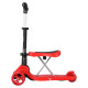 Nils Fun HLB12 2in1 scooter 2in1 120 mm, red