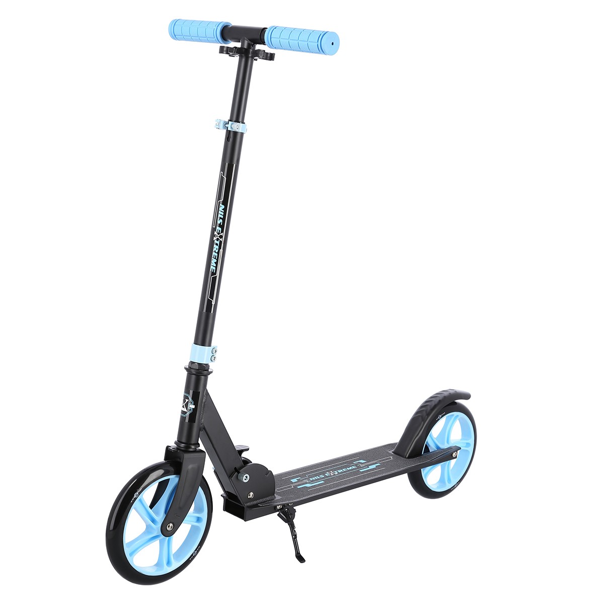 Nils HMS HL200 200mm folding scooter, Blue