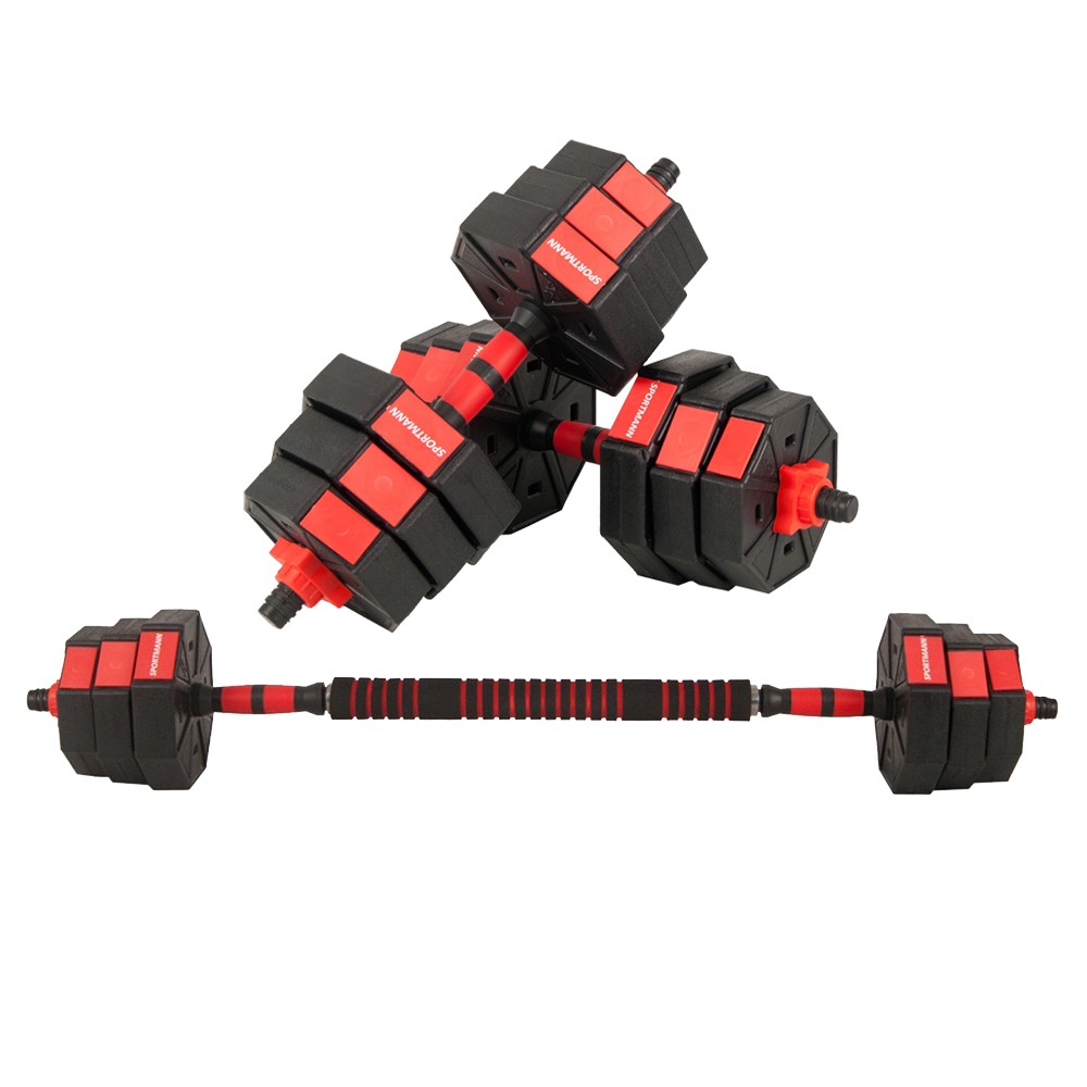 Set Cement Barbell and Dumbbell Sportmann SHG 20 kg