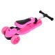 Nils Fun HLB12 2in1 scooter, 120 mm, Pink