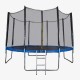 Sportmann Trampoline and Safety Net 305 cm, Blue