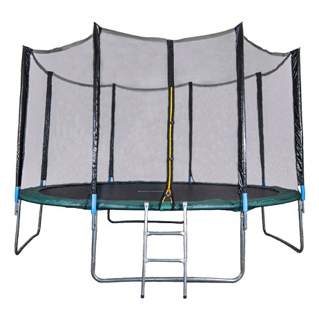 Sportmann Trampoline and Safety Net 366 cm, Green