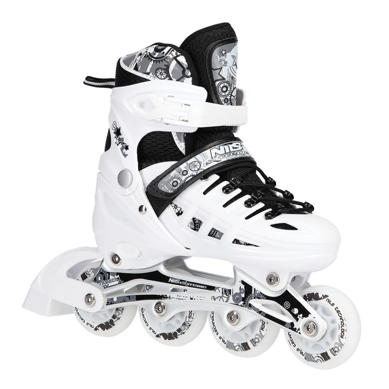 NILS 4-in-1 Inline Skates Roller Skates Ice Skates Adjustable