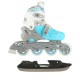 Nils Extreme 4in1 Adjustable Roller NH18331 Blue/Grey