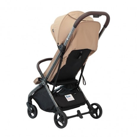 Carucior sport Qplay GRAV cu pliere cu o singura mana, Bej