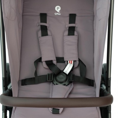 Carucior sport Qplay GRAV cu pliere cu o singura mana, Violet