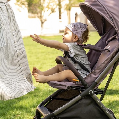 Carucior sport Qplay GRAV cu pliere cu o singura mana, Violet