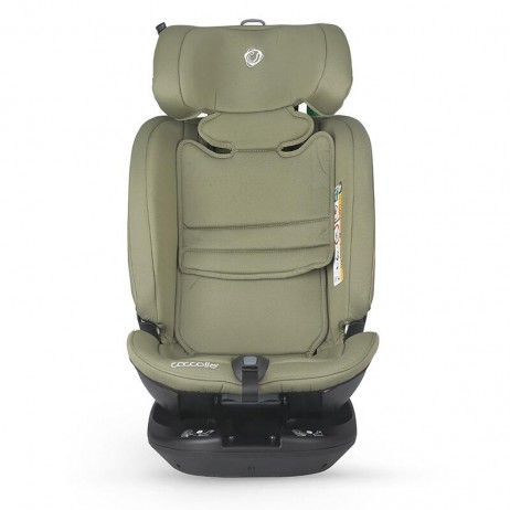 Scaun auto rotativ iSize 40-150 cm Coccolle Velsa Moss green