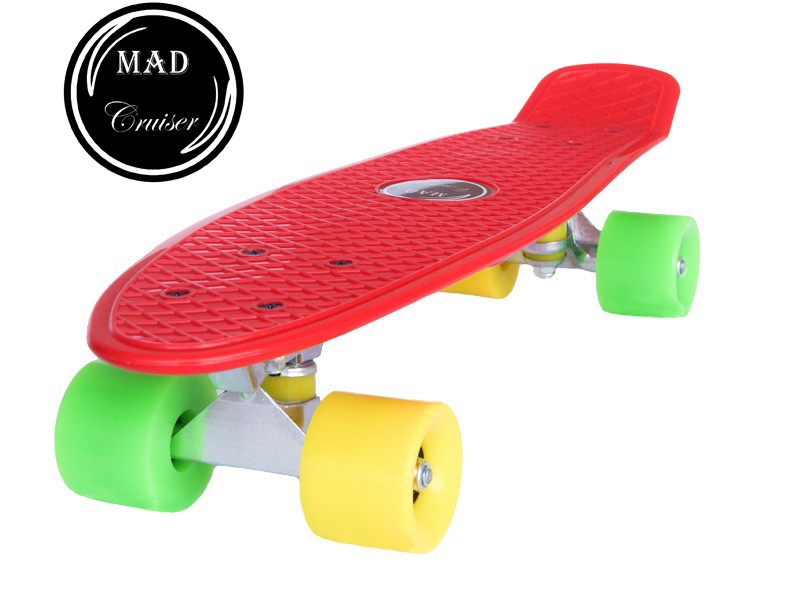 Червен скейтборд Penny Mad Cruiser Original