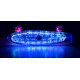 Син скейтборд Penny Mad Cruiser Full LED с лагери ABEC 7