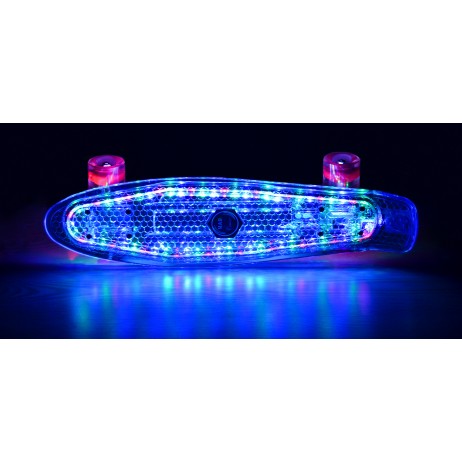 Penny board Mad Cruiser Full LED ABEC 7-albastru