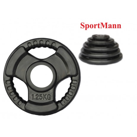 Гумен диск Sportmann 1.25 кг/51 мм