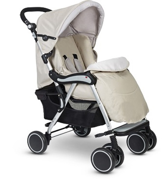 Бежова детска количка Plebani City