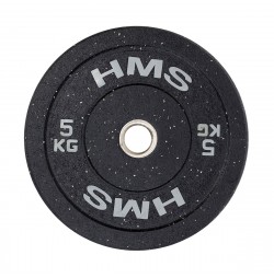 Greutate cauciucata 5 kg/51 mm HMS HTBR05-gri