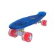 Син скейтборд Penny Mad Cruiser Full LED с лагери ABEC 7