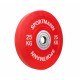 Гумена тежест Bumper Plate SPORTMANN 25 кг / 51 мм, Червен