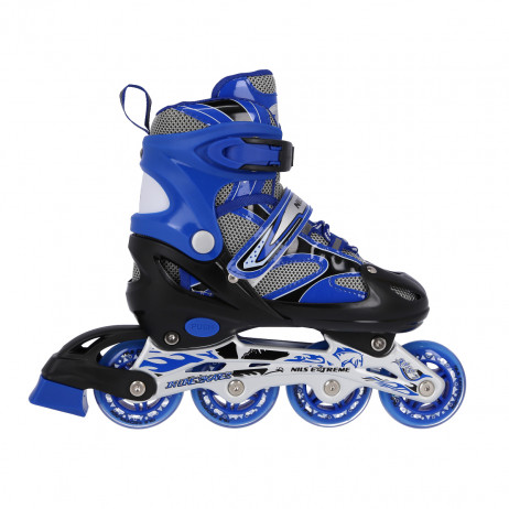 NH18366 A 2IN1 BLUE SIZE S(31-34) IN-LINE SKATES/HOCKEY ICE SKATES