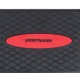 Лежанка за аеробик Step Up Basic Sportmann Аеробна, червена / черна