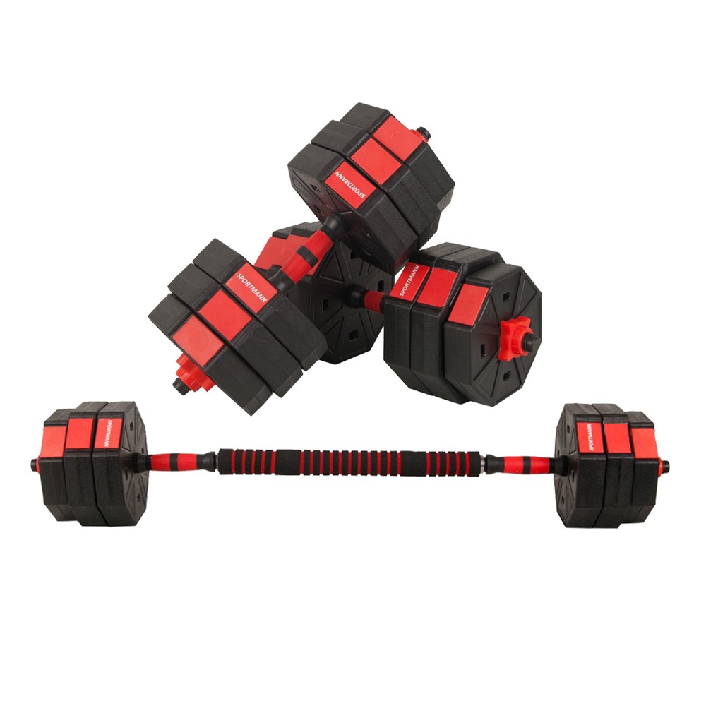 Комплект дъмбели и гири Sportmann SHG06, 30 кг