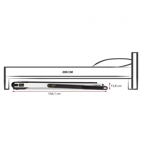 Banda de Alergat Electrica HMS LOOP12 MULTI, 2.5CP, 120kg