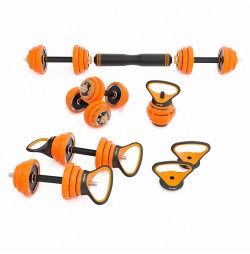 Set Haltera si Gantere HMS SGZ220 PRO 6in1 20kg