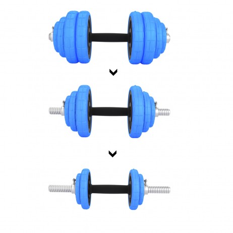 SET DE GANTERE 30 KG HMS BARBELL