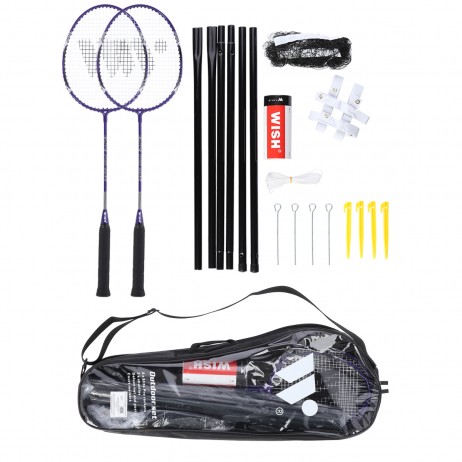 Set Complet Badminton Wish Alumtec 4466 Mov