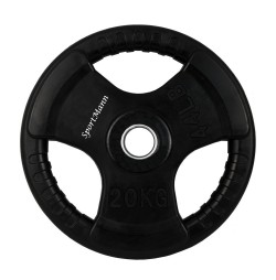 Гумен диск Sportmann 20 кг/31 мм
