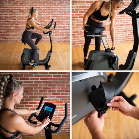 Bicicleta magnetica cu generator HMS Premium M1815