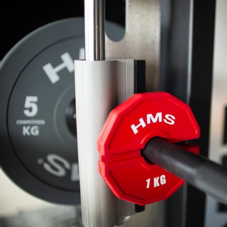 Set greutati cauciucate HMS TSN100 2x1 kg/35 mm