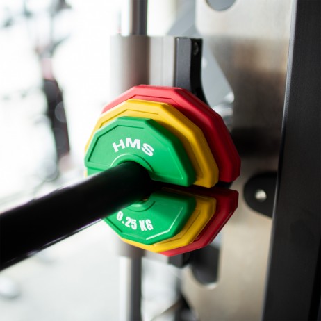 Set greutati cauciucate HMS TSN100 2x1 kg/35 mm