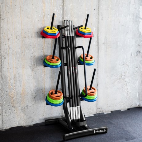 Suport pentru discuri si bare HMS STR40 PUMP RACK