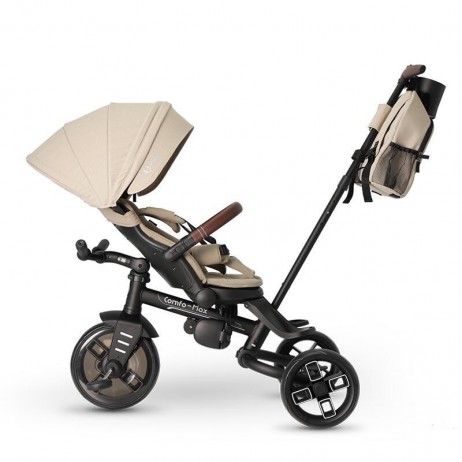 Tricicleta ultrapliabila Qplay Comfo Max Bej