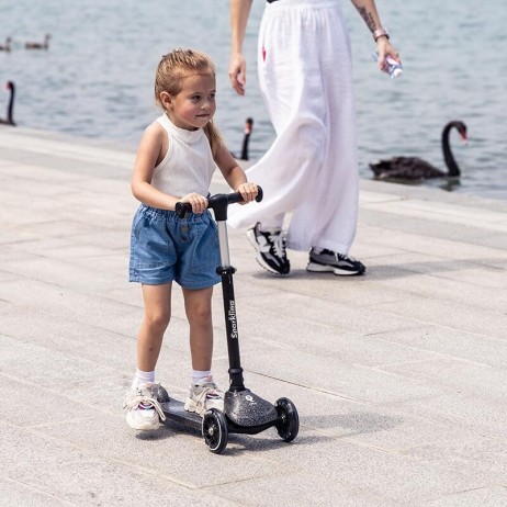 Trotineta pliabila Qplay Sparkling, Negru