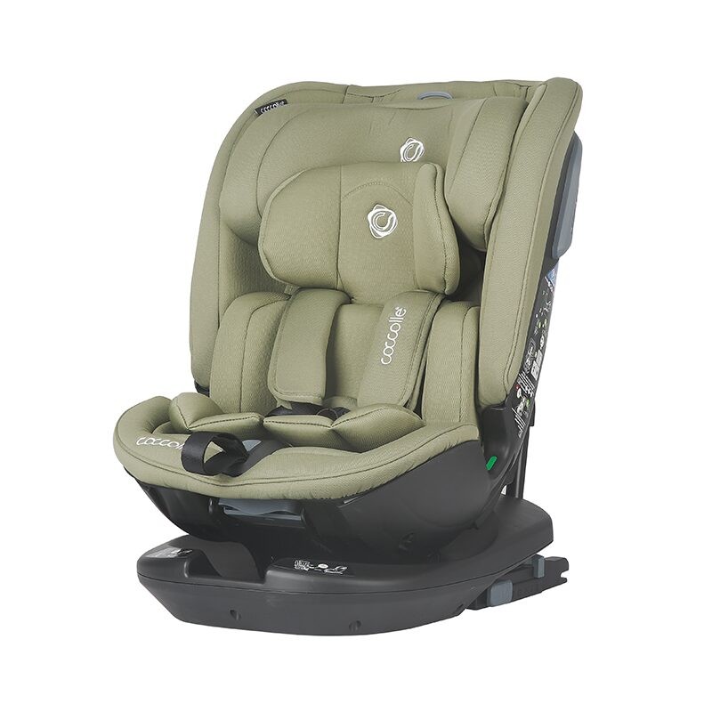 Scaun auto rotativ iSize 40-150 cm Coccolle Velsa Moss green