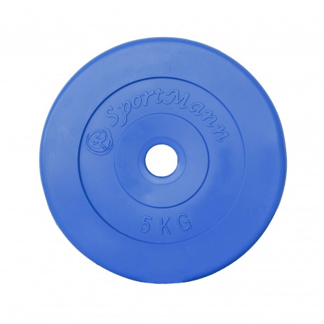  Βάρος PVC 5kg/31mm Sportmann - μπλε