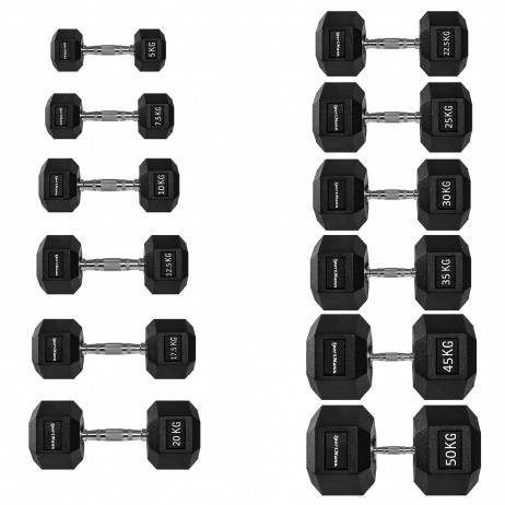 Gantera hexagonala 22.5 kg Sportmann