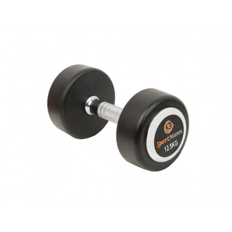 Sportmann Deluxe Rubber Dumbbell 12,5 kg