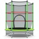 Τραμπολίνο και δίχτυ ασφαλείας Sportmann 140 cm, Πράσινος