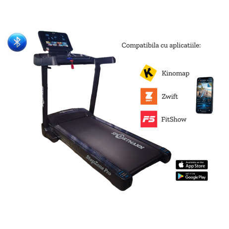 Banda de alergare electrica Sportmann StepZone Pro, 4.5 CP