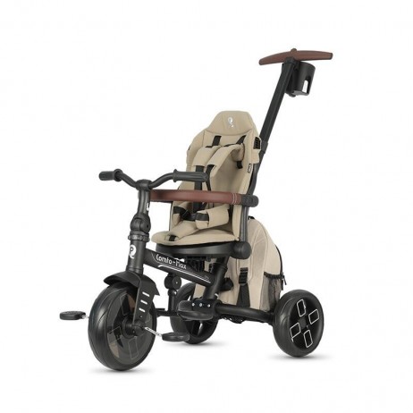 Tricicleta ultrapliabila Qplay Comfo Max Bej