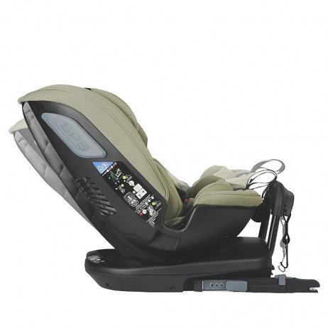 Scaun auto rotativ iSize 40-150 cm Coccolle Velsa Moss green