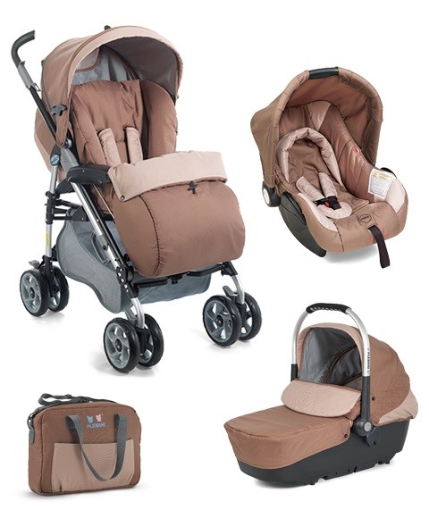 Plebani D1 Trio 3:1-ben babakocsi -barna