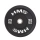 Gumírozott súlytárcsa Bumper Plate 25 kg/51 mm HMS BBR25