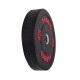 Gumírozott súlytárcsa Bumper Plate 25 kg/51 mm HMS HTBR25-piros