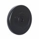 PVC súlyzótárcsa 10kg/31mm Sportmann, Fekete